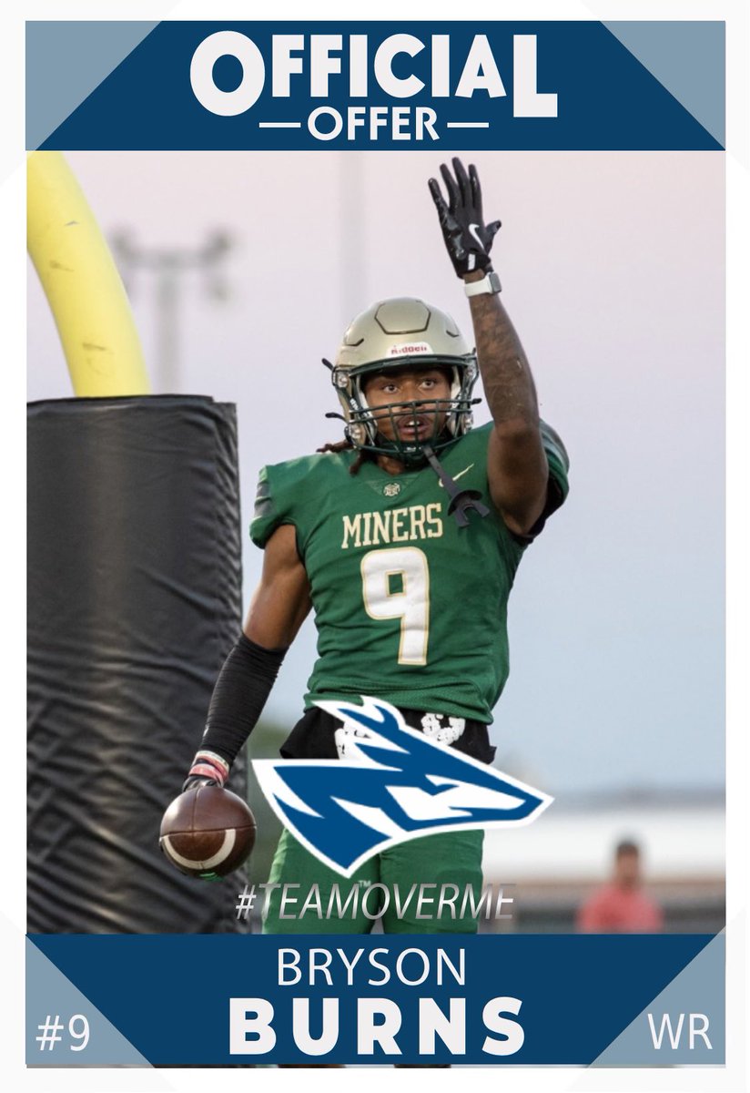 BrysonBurns5's tweet photo. All Glory to God! 🙏🏾 After a GREAT phone call with @CoachTeeHarris I’m blessed to receive an offer from @UNK_Football https://t.co/NoaXMwMREn