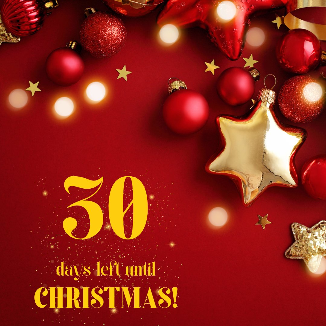 It's hard to believe, but there's only one month left until Christmas! 🎄 Which means it's not long until Christmas parties are in full swing 🎉
If you're still looking to plan that perfect festive event, give us a call! 📞

#countdowntochristmas #christmas #eventmanagement