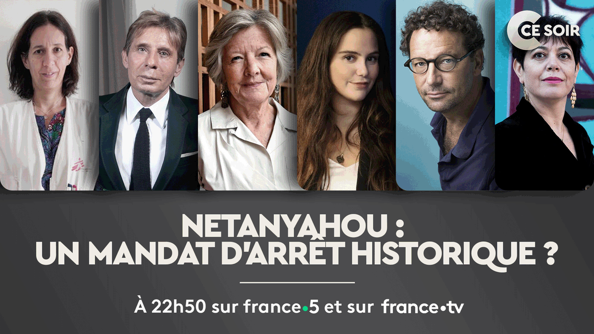 CCeSoir (@ccesoir) on Twitter photo 22h50 sur <a href="/FranceTV/">France tv</a>
Avec :
📌 Aurélie Godart, responsable de MSF à Gaza
📌 <a href="/maitrepardo/">Olivier PARDO</a> Avocat, ancien magistrat
📌 <a href="/alevallois75/">Agnès Levallois</a> Spécialiste du Moyen-Orient
📌 <a href="/ilanaferhadian/">Ilana Ferhadian</a> Animatrice RadioJ
📌 <a href="/v_lemire/">vincent-lemire.bsky.social</a> Historien
📌 Valérie Zenatti, Écrivaine 22h50 sur <a href="/FranceTV/">France tv</a>
Avec :
📌 Aurélie Godart, responsable de MSF à Gaza
📌 <a href="/maitrepardo/">Olivier PARDO</a> Avocat, ancien magistrat
📌 <a href="/alevallois75/">Agnès Levallois</a> Spécialiste du Moyen-Orient
📌 <a href="/ilanaferhadian/">Ilana Ferhadian</a> Animatrice RadioJ
📌 <a href="/v_lemire/">vincent-lemire.bsky.social</a> Historien
📌 Valérie Zenatti, Écrivaine