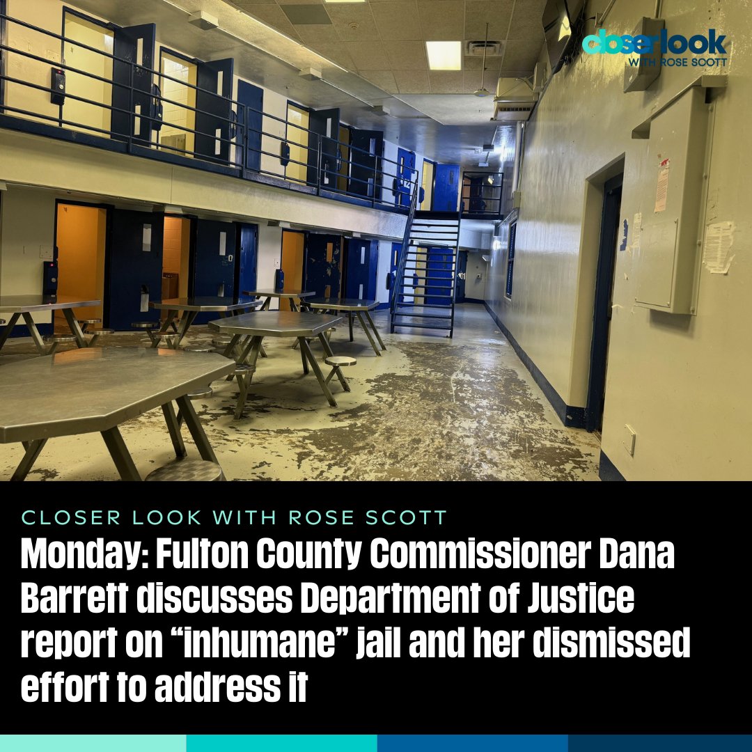 Tiffany Griffith (@newsfromtiffany) on Twitter photo On today's #CloserLookWABE with @WABERoseScott: #FultonCounty Commissioner <a href="/TheDanaBarrett/">Dana Barrett</a> disusses <a href="/TheJusticeDept/">U.S. Department of Justice</a> report on the #jail & her attempt to form a Criminal Justice Coordinating Council. Listen at 12pm & 8pm EST on @WABENews & WABE.org #atlpol #Atlanta On today's #CloserLookWABE with @WABERoseScott: #FultonCounty Commissioner <a href="/TheDanaBarrett/">Dana Barrett</a> disusses <a href="/TheJusticeDept/">U.S. Department of Justice</a> report on the #jail & her attempt to form a Criminal Justice Coordinating Council. Listen at 12pm & 8pm EST on @WABENews & WABE.org #atlpol #Atlanta
