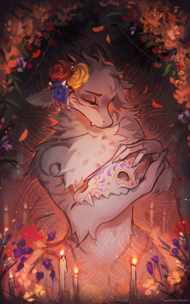 TigerSnowflake_'s tweet photo. Day of the dead
Commission for @Shishii_11 https://t.co/ywaE2Q1cQ1