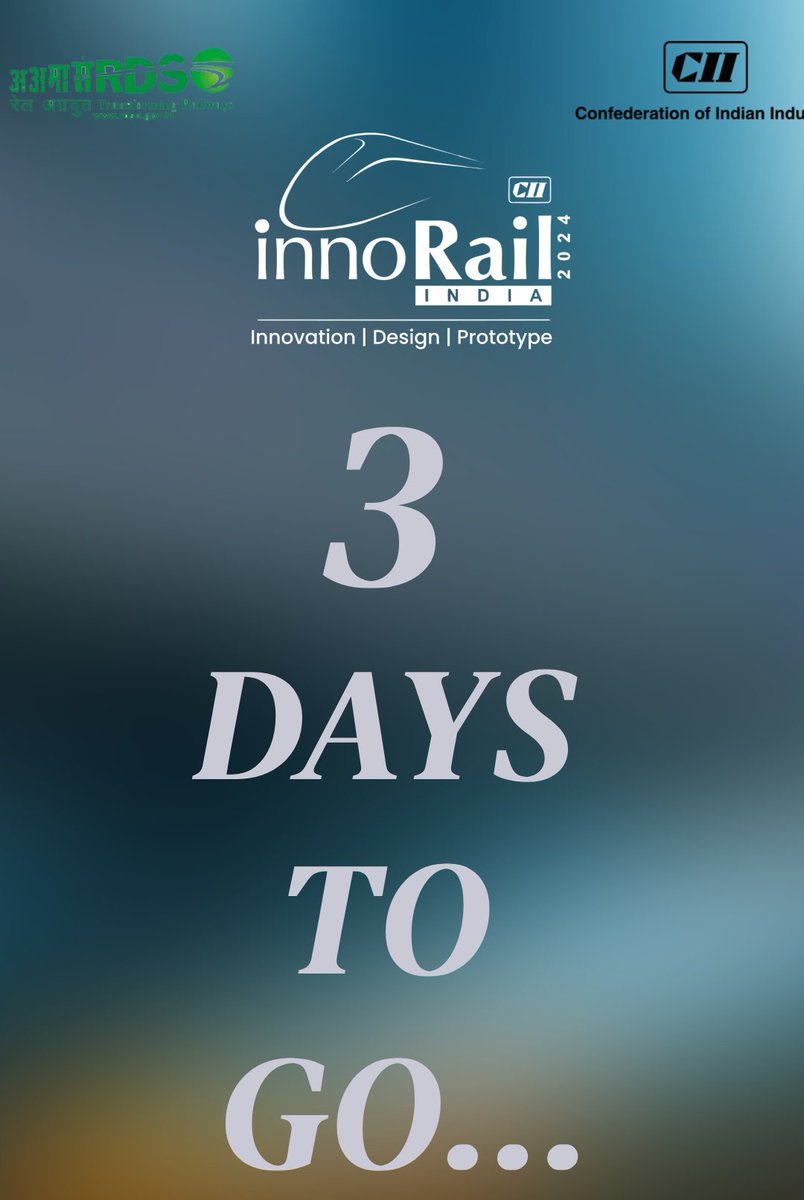RDSOLucknow's tweet photo. @RailMinIndia
@FollowCII
#InnoRail #RailInnovation
#FutureOfRail #SmartRail
#SustainableTransport
#TechInRail https://t.co/pwkXh1n7Jm