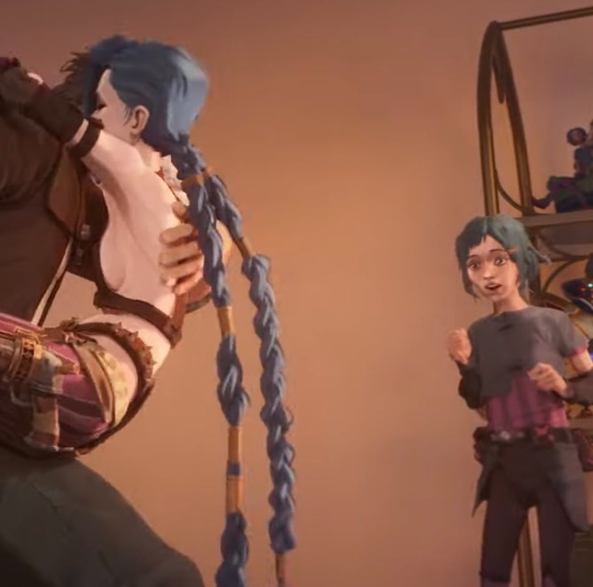 picxra's tweet photo. she loves jinx </3 https://t.co/Ph74a0c7E3
