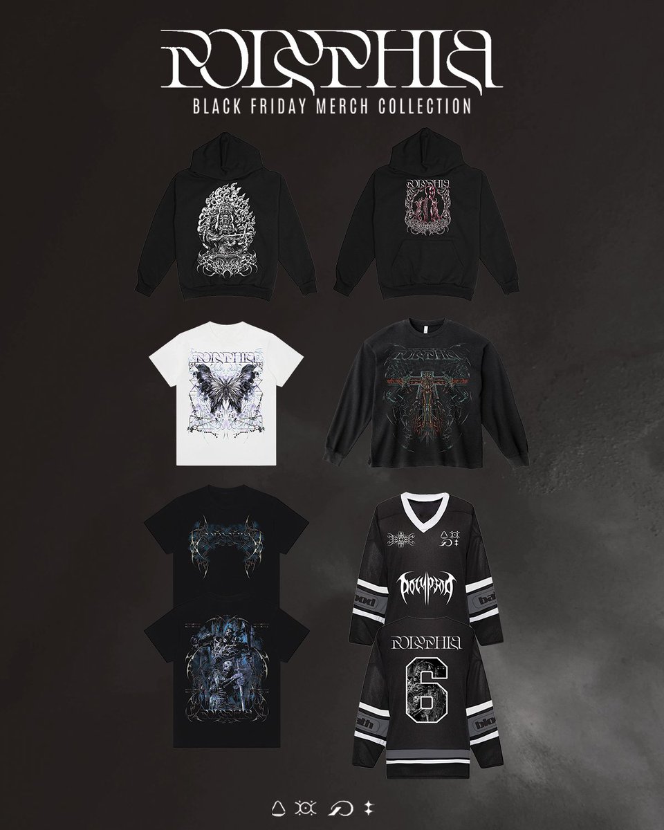 polyphia (@polyphia) on Twitter photo Black Friday Merch Collection 2025 • polyphia.com Black Friday Merch Collection 2025 • polyphia.com