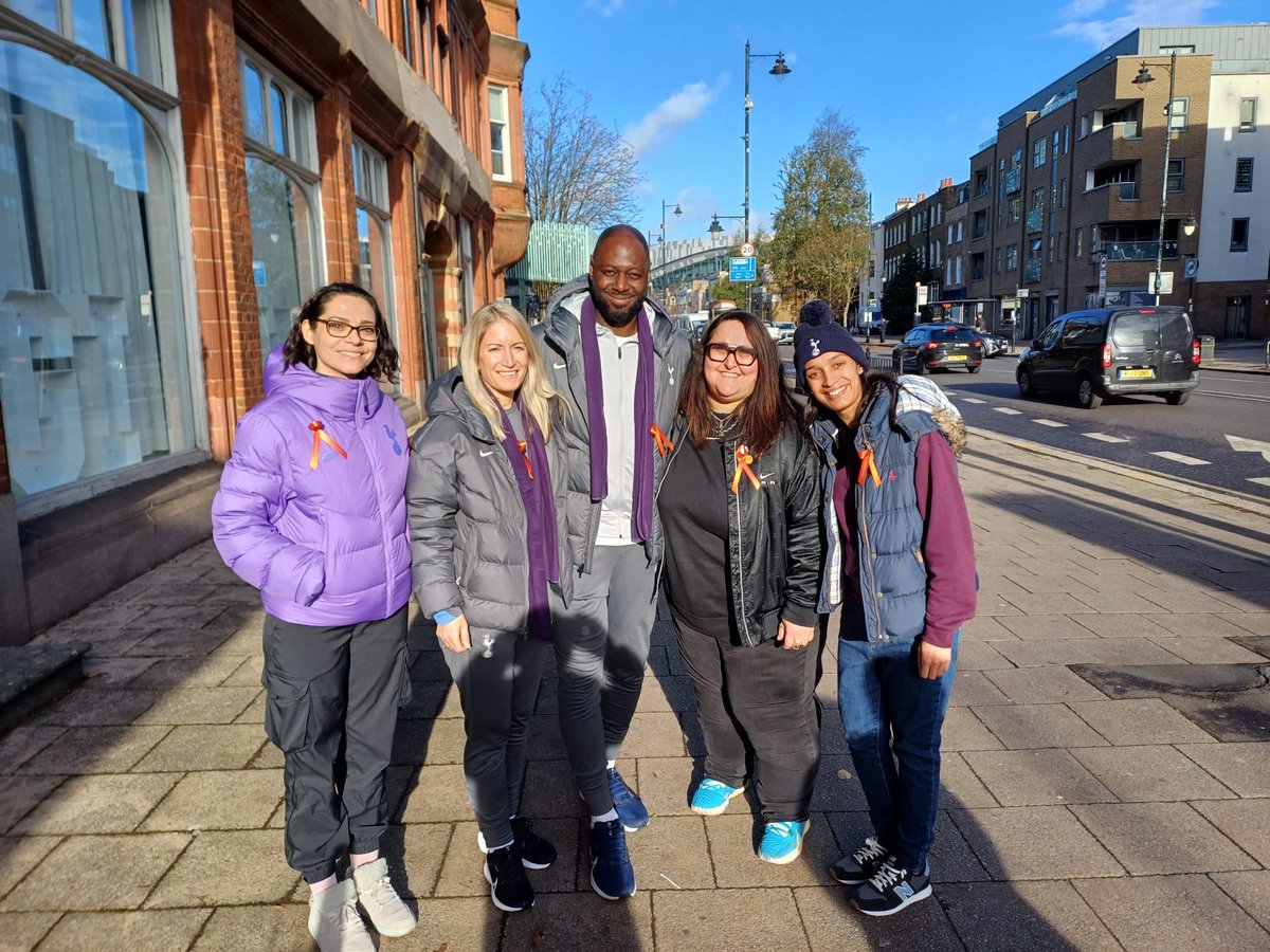 Women of The Lane (@womenofthelane) on Twitter photo Amazing turnout today at the Walk for Women 💙
3 of our WOTL co-founders @_CoachAli_ <a href="/chrispaouros/">Chris Paouros</a> <a href="/TheFootyCafe/">TheFootyCafe-Hemali</a> joined great representation from the club & Haringey as part of 16 days of activism to tackle violence against women & girls.
<a href="/UNWomenUK/">UN Women UK</a>
#16DaysOfActivism Amazing turnout today at the Walk for Women 💙
3 of our WOTL co-founders @_CoachAli_ <a href="/chrispaouros/">Chris Paouros</a> <a href="/TheFootyCafe/">TheFootyCafe-Hemali</a> joined great representation from the club & Haringey as part of 16 days of activism to tackle violence against women & girls.
<a href="/UNWomenUK/">UN Women UK</a>
#16DaysOfActivism