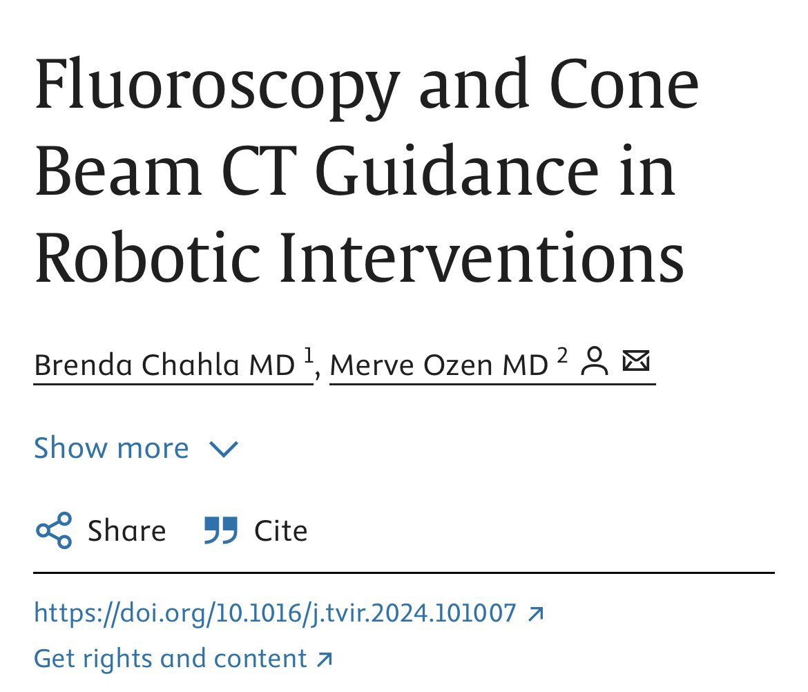 Brenda Chahla (@brendachahla1) on Twitter photo Excited to share our review on ‘Fluoroscopy and Cone Beam CT Guidance in Robotic Interventions’!
Big thanks to Dr. <a href="/MerveOzenMD/">Merve Ozen</a> for the invaluable mentorship and guidance throughout this project. #Robotics #Radiology Excited to share our review on ‘Fluoroscopy and Cone Beam CT Guidance in Robotic Interventions’!
Big thanks to Dr. <a href="/MerveOzenMD/">Merve Ozen</a> for the invaluable mentorship and guidance throughout this project. #Robotics #Radiology