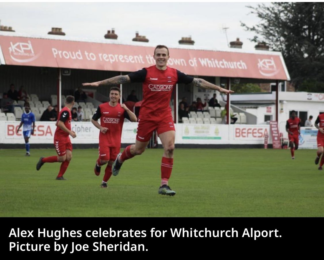 vonneyj's tweet photo. @goddarddidz @AlexHughes7 And he celebrates towards the camera https://t.co/DZLgfiP2ES