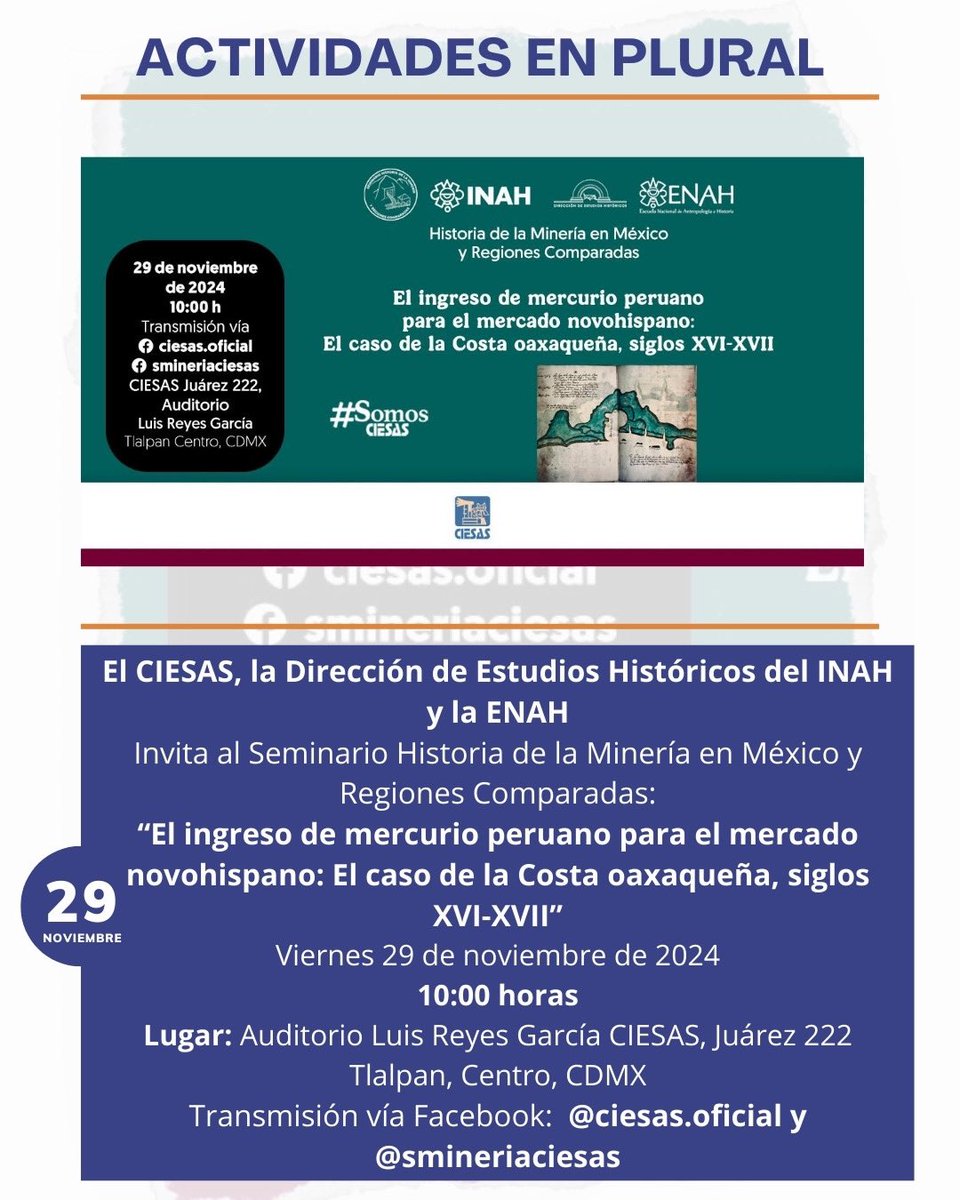 PluralCIESAS's tweet photo. https://t.co/vIOlMGPSdk