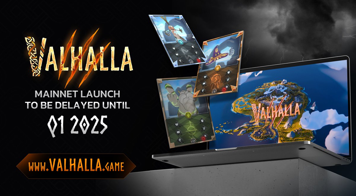 VALHALLA MAINNET LAUNCH TO BE DELAYED UNTIL Q1 2025

We would like to announce that the Valhalla mainnet launch will be delayed until Q1 2025, in line with feedback from our auditors!

Valhalla is Floki's flagship utility project and metaverse blockchain game that we've spent the