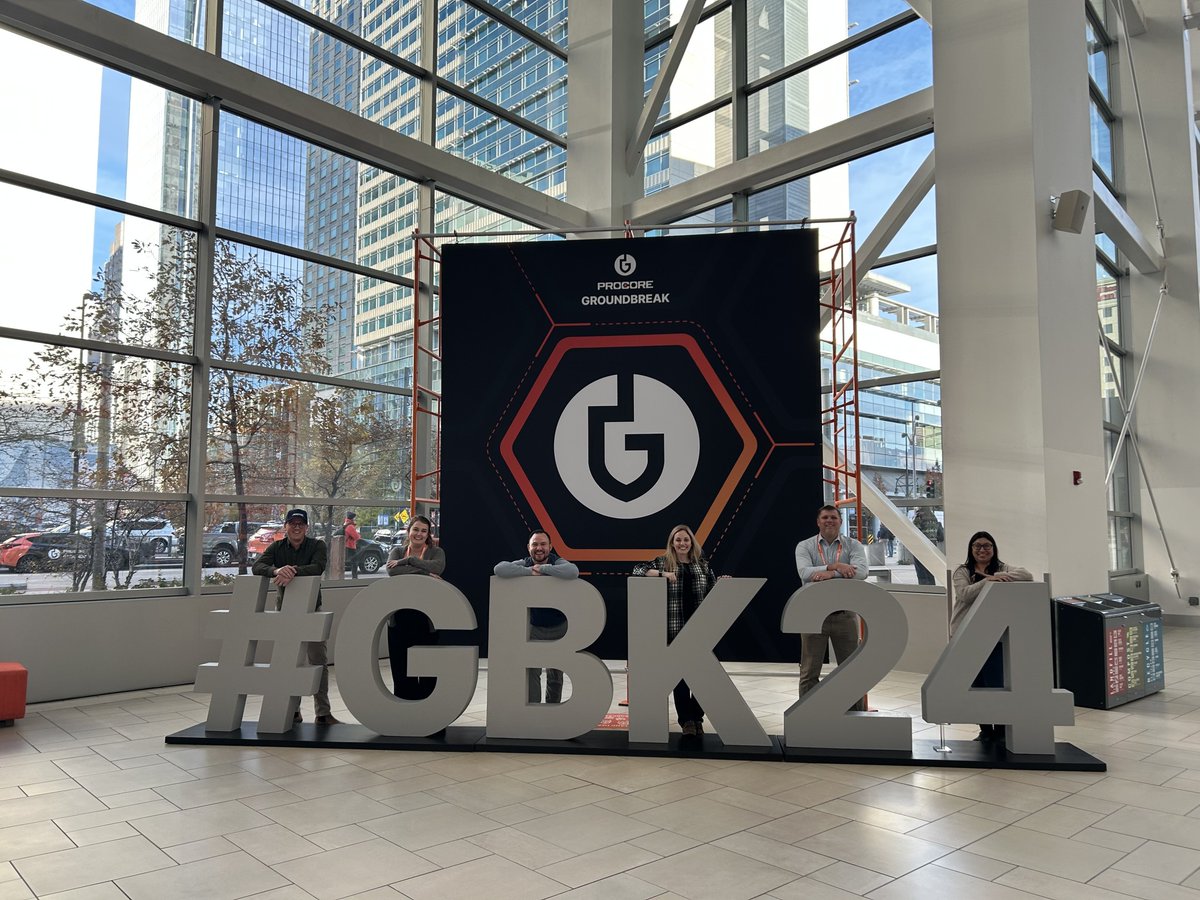 JoerisGC's tweet photo. Our team came back full of inspiration after an incredible Procore Groundbreak 2024! Huge thanks to @procoretech for hosting such an impactful event. We're excited to take these ideas and turn them into action!

#GBK24 #JoerisGC #TransformingPeopleAndPlaces https://t.co/jfgmVyM3lV