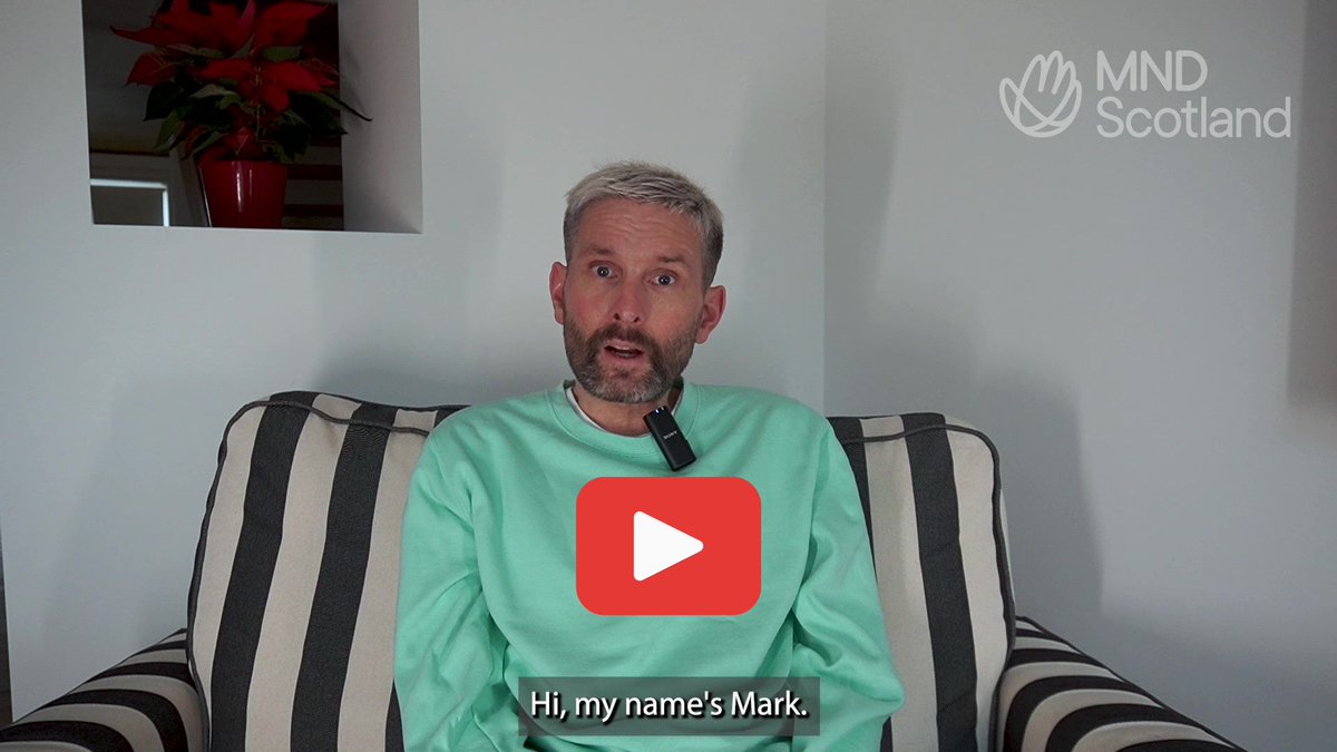 Mark, has bravely shared his story of living with MND this Christmas 💙  youtube.com/watch?v=owZUkJ…

Help us support people like, Mark this Christmas and donate to MND Scotland: mndscotland.org.uk/donate/