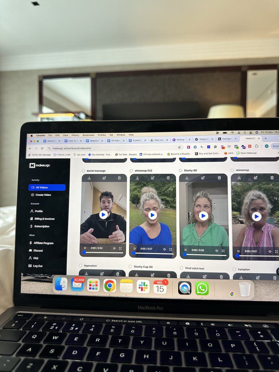georgesttock's tweet image. I just made 9 UGC Videos in 2 Minutes 

100% with AI

It can even hold your product

Comment "MAKE" and I'll DM the full guide 
(must be following)