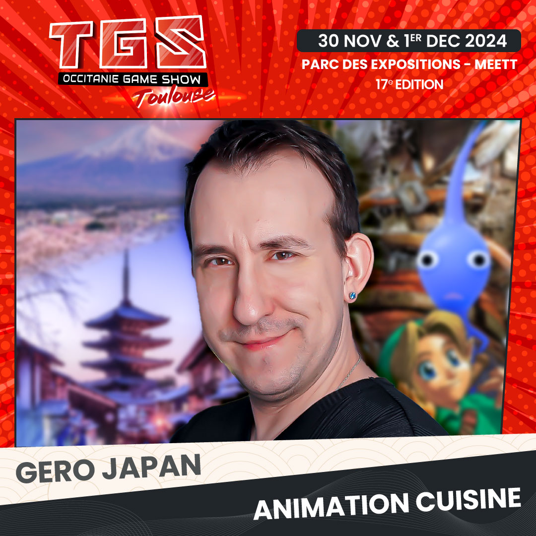 TGSevenements's tweet photo. 🇯🇵 Passionné du Japon, Gero Japan propose sur sa chaine Youtube des vlogs au Japon mais également en Corée du Sud.

Ce n'est pas tout, il vous proposera des ateliers cuisine directement sur son stand ainsi qu'une animation Takoyaki sur l'espace Démo Asie !

#TGSToulouse https://t.co/jun2OCVMtG