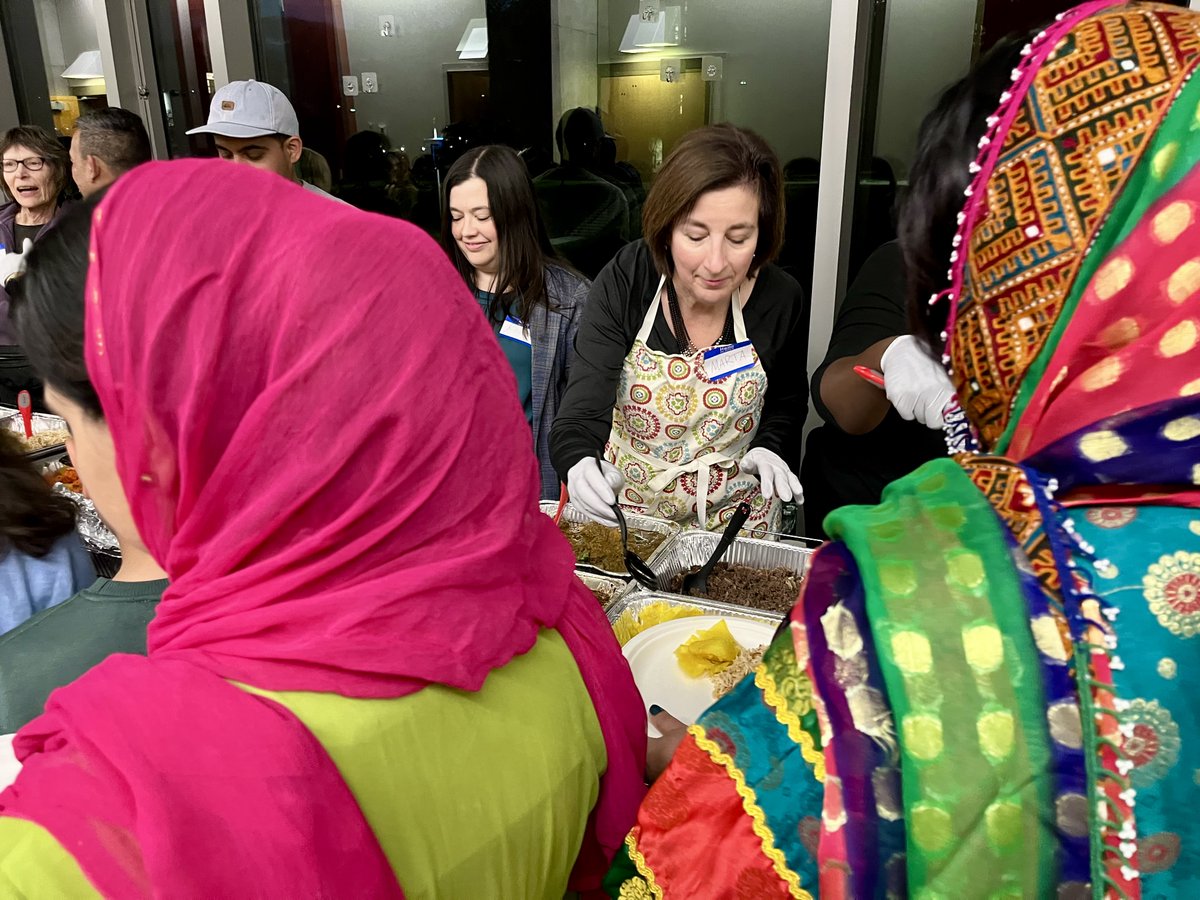 PRM Assistant Secretary (@prmasstsec) on Twitter photo Grateful to join <a href="/ECDCUS/">ECDC</a> for their 12th Refugees' First Thanksgiving! <a href="/StatePRM/">Bureau of Population, Refugees, and Migration</a> partners foster a great sense of community welcoming our newest neighbors with this tradition. It's an excellent reminder that while we come from different corners of the 🌎, there’s much that we can Grateful to join <a href="/ECDCUS/">ECDC</a> for their 12th Refugees' First Thanksgiving! <a href="/StatePRM/">Bureau of Population, Refugees, and Migration</a> partners foster a great sense of community welcoming our newest neighbors with this tradition. It's an excellent reminder that while we come from different corners of the 🌎, there’s much that we can