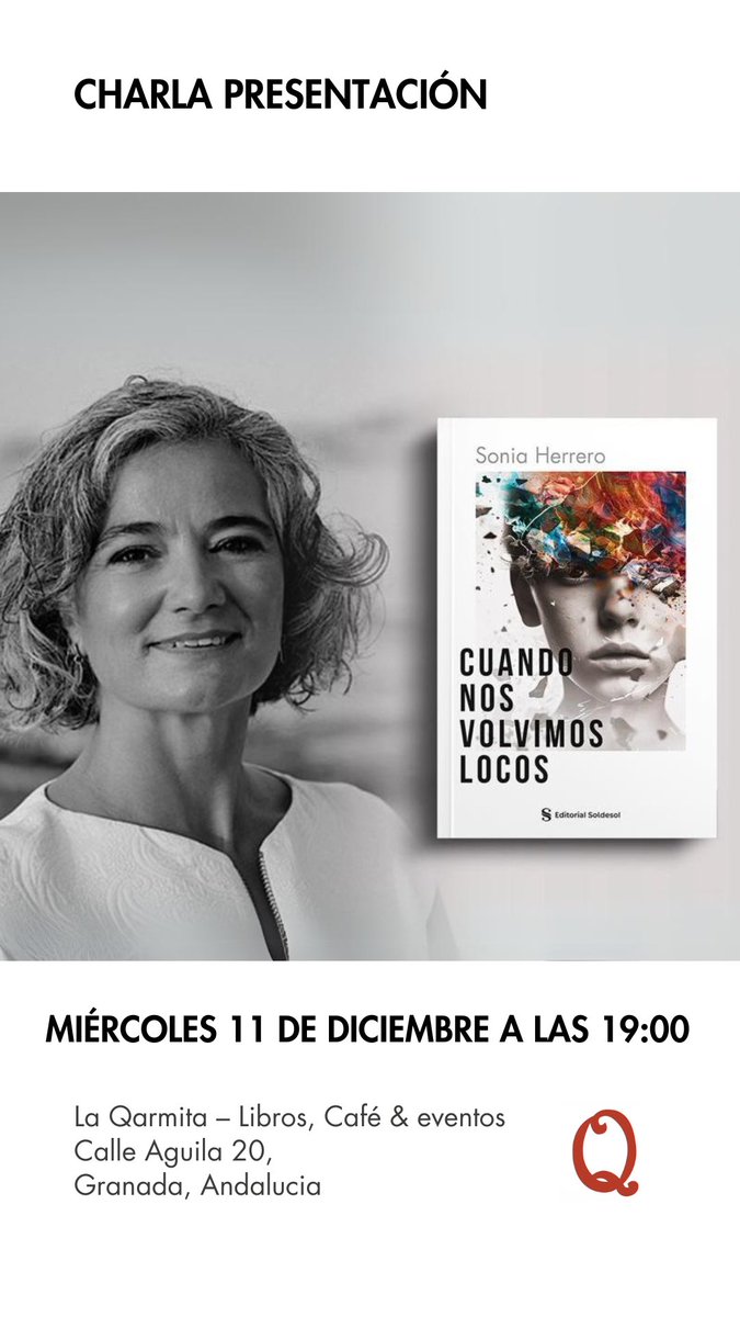 LaQarmita's tweet photo. Evento en La Qarmita
11 Diciembre 2024
19h https://t.co/8MFYAand1h