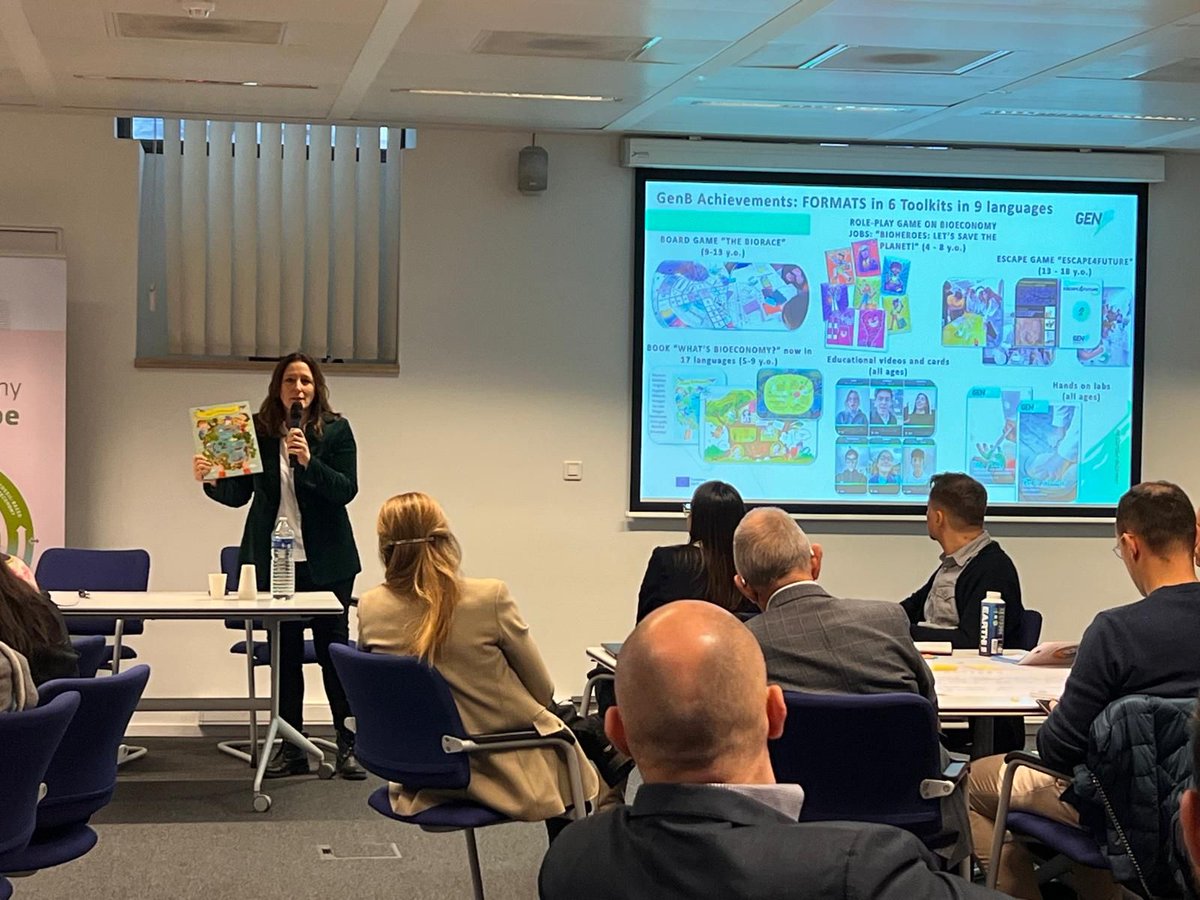 biovoices's tweet photo. 🌱 #GenB made a great impact at the high-level event in #bioeconomy #education organised by the EC!
🎯 This event gathered around 100 #experts in bioeconomy education in light of the update of the European Bioeconomy Strategy. 🌍
Learn more here 👉https://t.co/Jko1B9Ics2 https://t.co/gqtCg7Ntc5