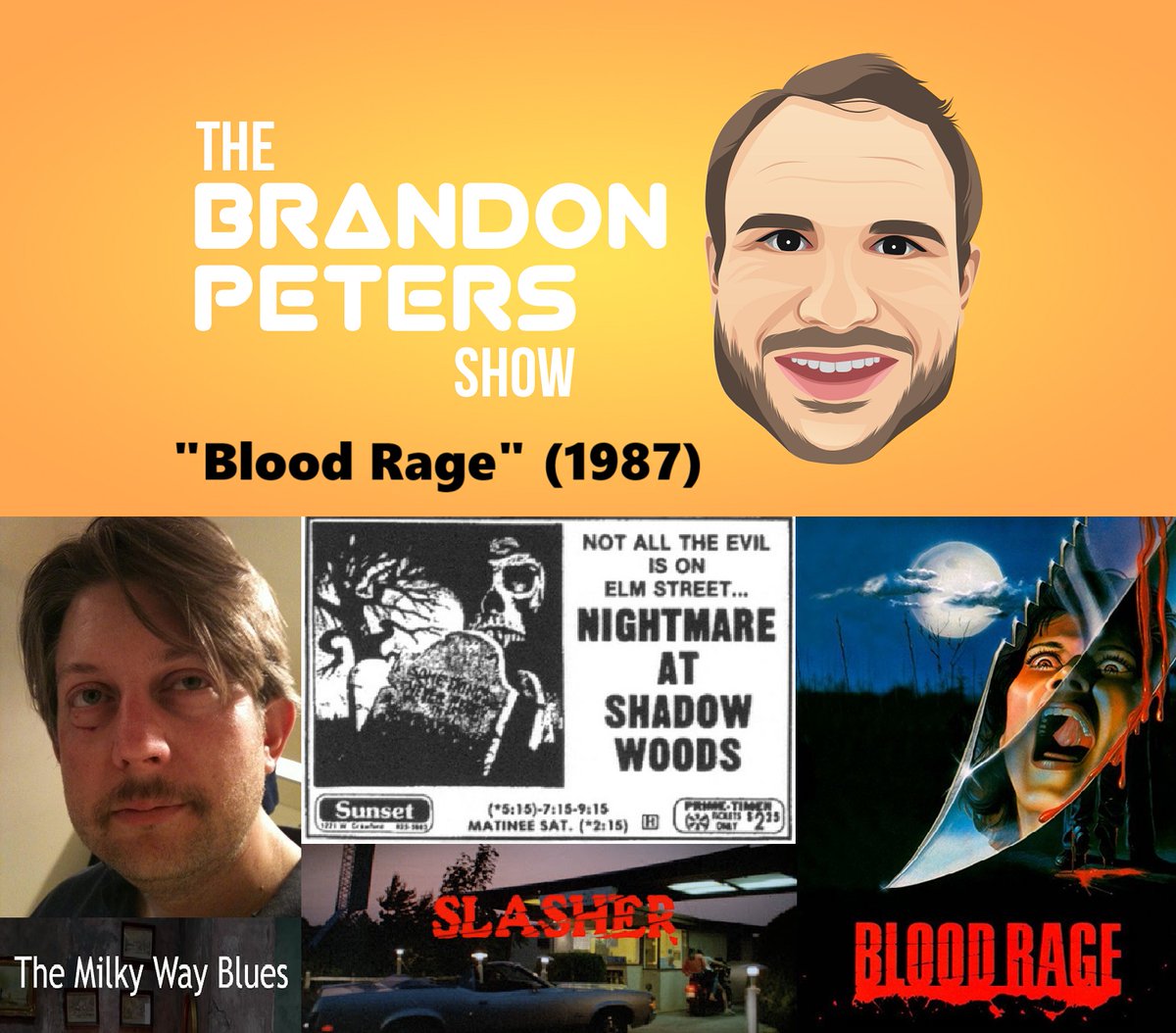 brandon4KUHD's tweet photo. NEW EPISODE! @YancyJack returns to discuss my time honored tradition of watching 1987's Thanksgiving slasher BLOOD RAGE after my Thanksgiving dinner festivities have wound down!

Listen anywhere podcasts are found
YouTube https://t.co/MmLllQEJEX https://t.co/3riYQOmNOf