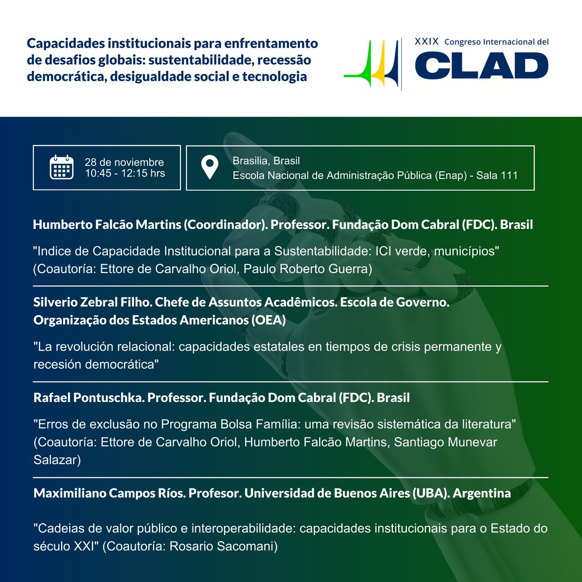 Maximiliano Campos Ríos (@maxicamposrios) on Twitter photo El jueves 28 estaré junto a Humberto Falcão Martins <a href="/szebral/">宁波/宁波上门/宁波同城/宁波个人/宁波兼职</a>, <a href="/rpontuschka/">Rafael Pontuschka</a> en el panel "Capacidades institucionais para enfrentamento de desafios globais: sustentabilidade, recessão democrática, desigualdade social e tecnologia" . El jueves 28 estaré junto a Humberto Falcão Martins <a href="/szebral/">宁波/宁波上门/宁波同城/宁波个人/宁波兼职</a>, <a href="/rpontuschka/">Rafael Pontuschka</a> en el panel "Capacidades institucionais para enfrentamento de desafios globais: sustentabilidade, recessão democrática, desigualdade social e tecnologia" .