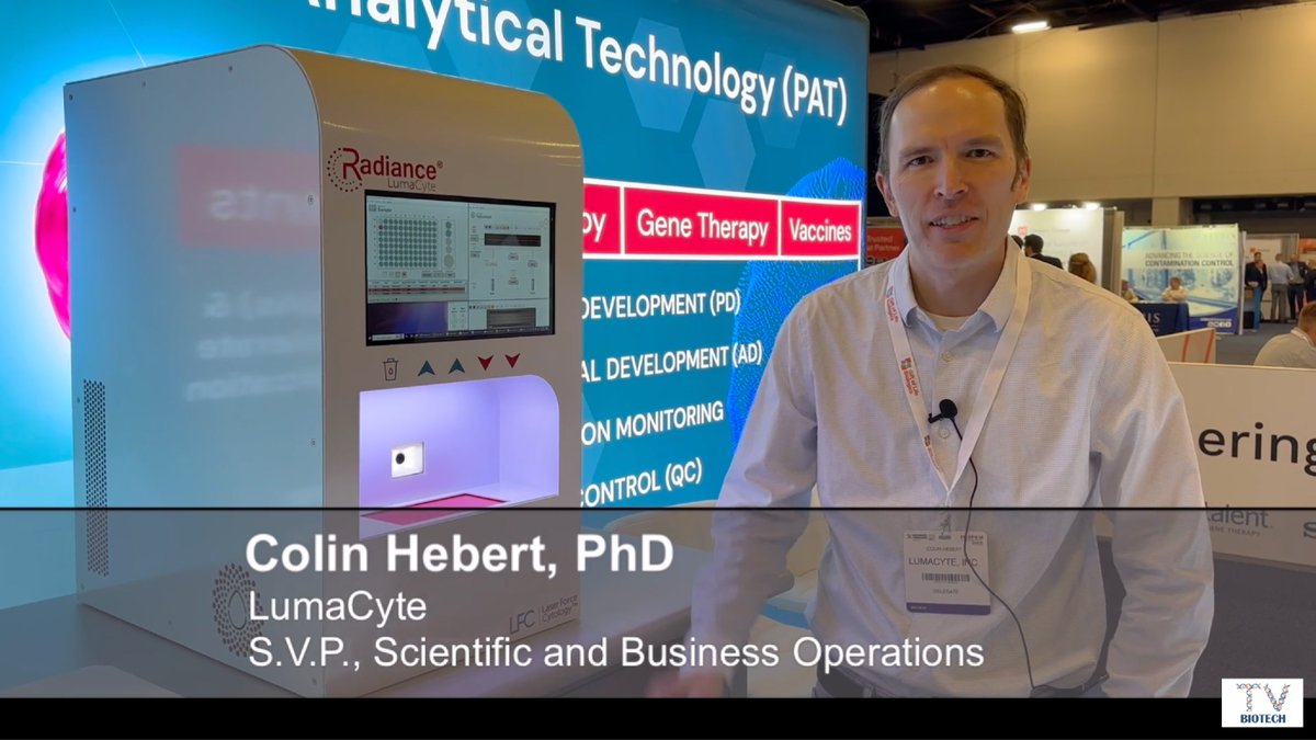 In a recent BiotechTV interview, Colin Hebert, Senior Vice President of Scientific &amp; Business Operations at LumaCyte, discusses how Radiance's platform technology utilizes lasers for single cell analysis. Explore the groundbreaking impact of LumaCyte's Laser Force Cytology™