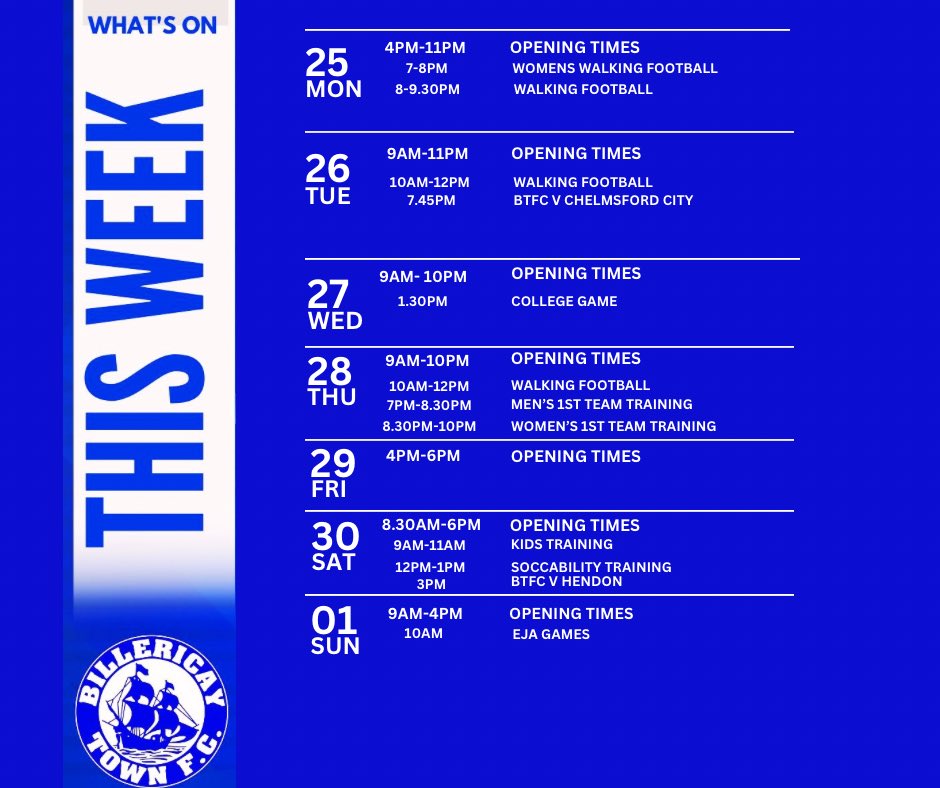 Billericay Town FC (@btfc) on Twitter photo 