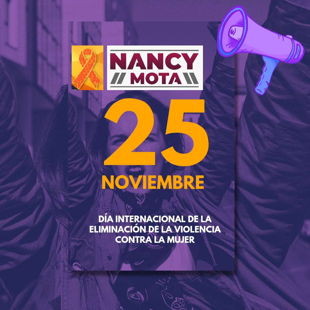 Día Internacional de la Eliminación de la Violencia contra la Mujer. Desde el Municipio de Oaxaca, seguimos trabajando para construir una sociedad más justa, igualitaria y segura para todas las mujeres, adolescentes y niñas

#DíaNaranja #25DeNoviembre #NancyMota
#MunicipioOaxaca