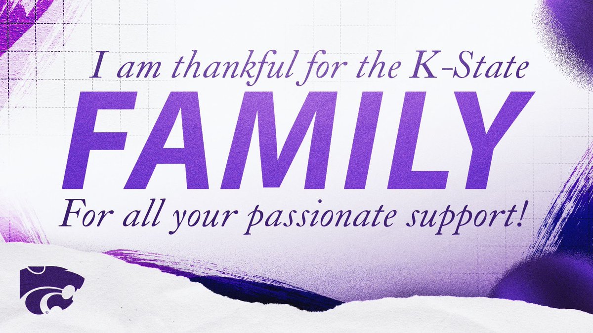 KeenanGarber's tweet photo. Thank you for the support K-State Family! https://t.co/UbVEKsta8C