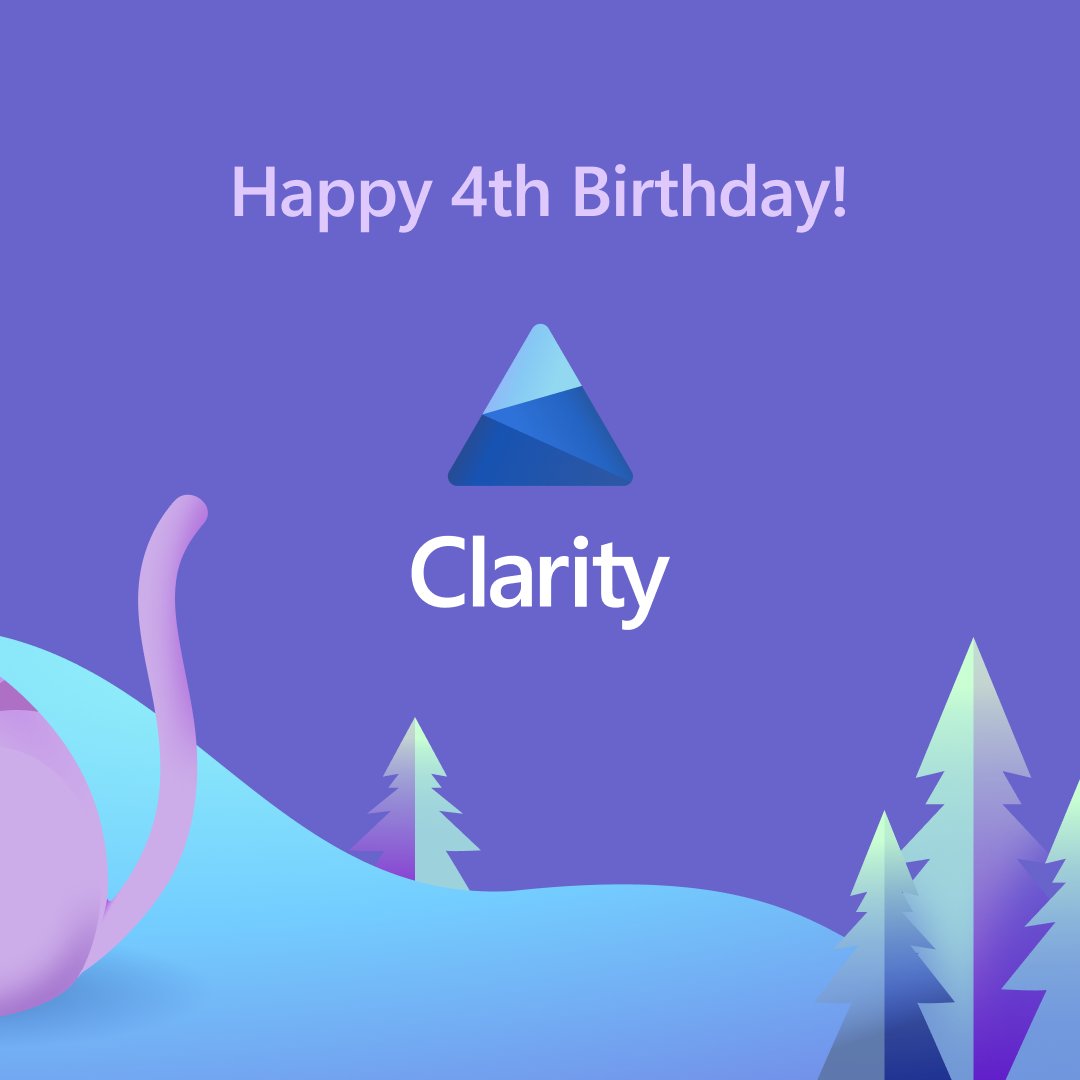 Microsoft Clarity tweet media