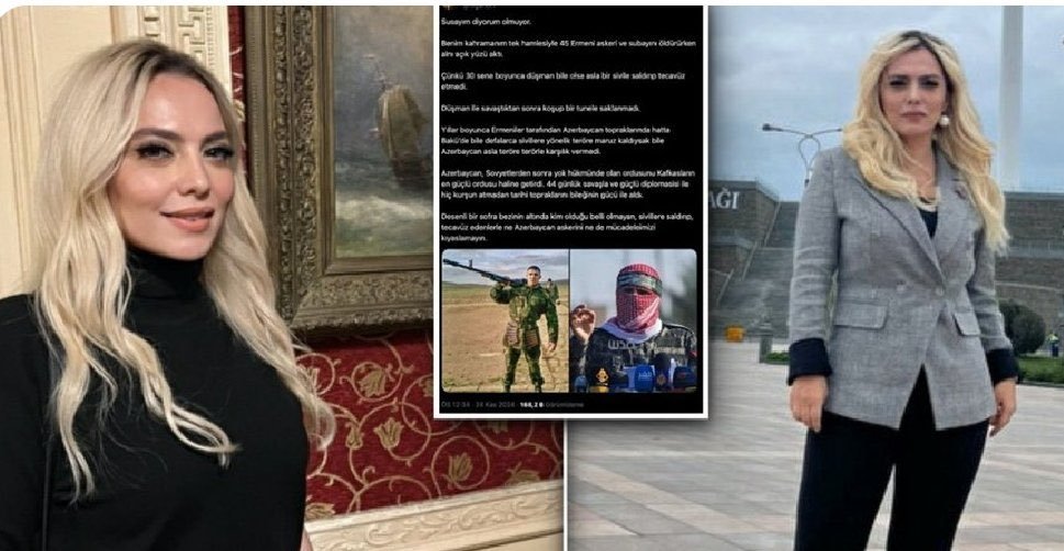 Kassam Tugayları’na tecavüzcü diyen, Ebu Ubeyde’ye iftira atan,

Azerbaycanlı mı İsrailli mi ne olduğu belli olmayan Nigar İbrahimova "Türkiye'den deport edilsin".

Ülkemizden defol <a href="/nigaribr7/">Nigar İbrahimova🇦🇿🇹🇷</a>

Takip etmeyin şu iftiracı İsrail yandaşı kadını.