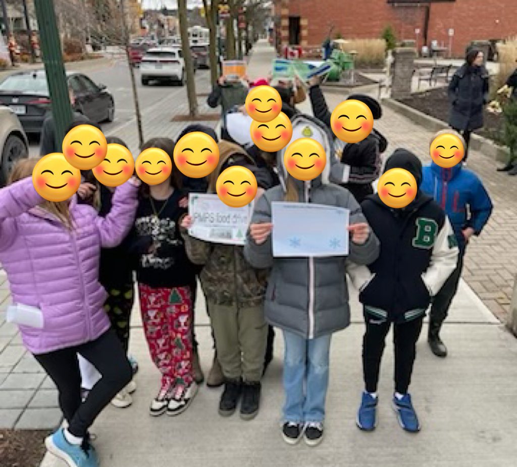 Thank you to <a href="/mrshickey12/">Mrs Hickey</a> ‘s class who walked the downtown putting up posters to advertise our breakfast club fundraiser at our holiday craft fair on Dec. 7th from 9am to 3pm. Non perishable breakfast items or money are appreciated. <a href="/lisa_posty/">Lisa Post</a> <a href="/orangevilleont/">Town of Orangeville</a> #MargaretProud