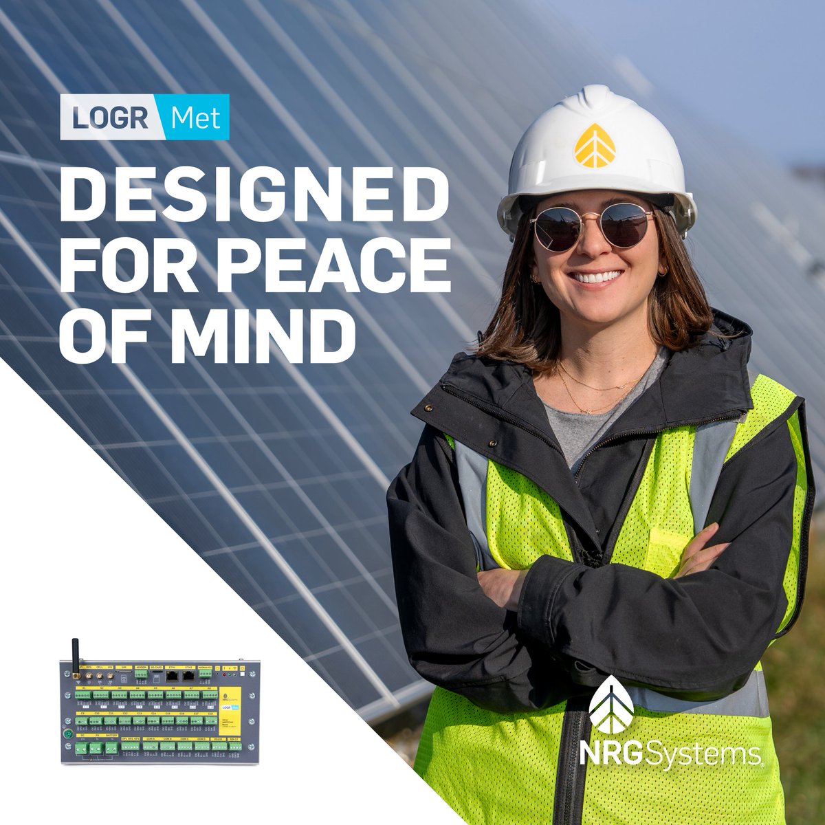 nrgsystems's tweet image. NRG’s LOGR | Met #datalogger is the cornerstone of our #data ecosystem, integrating with NRG Cloud, NRG Mobile App + NRGPy Python APIs to simplify data access, real-time monitoring + secure management. Take control of your data with confidence and peace of mind with LOGR | Met.
