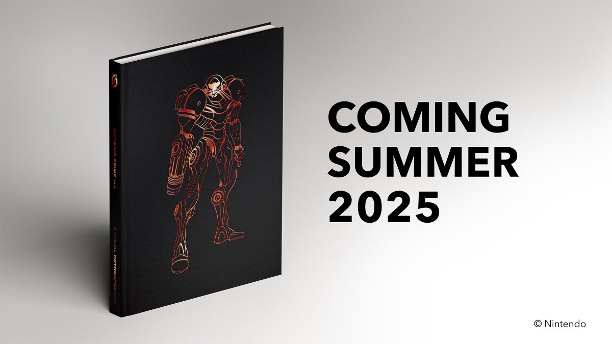 Nintendeal's tweet photo. Metroid Prime 1-3: A Visual Retrospective, an art book from Piggyback that celebrates the art of the series covering MP1–3 &amp; Remastered with exclusive insights from the game developers, is set to release in summer 2025 https://t.co/X5WVfwH7NW