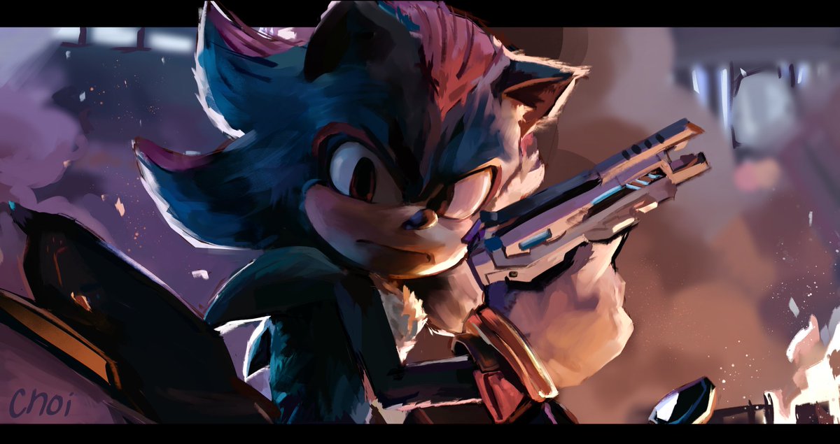 HE IS SO COOL OMG #SonicMovie3 #ShadowTheHedegehog