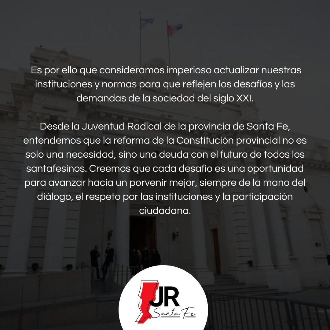 REFORMA CONSTITUCIONAL 💪🏼
Una oportunidad para avanzar.