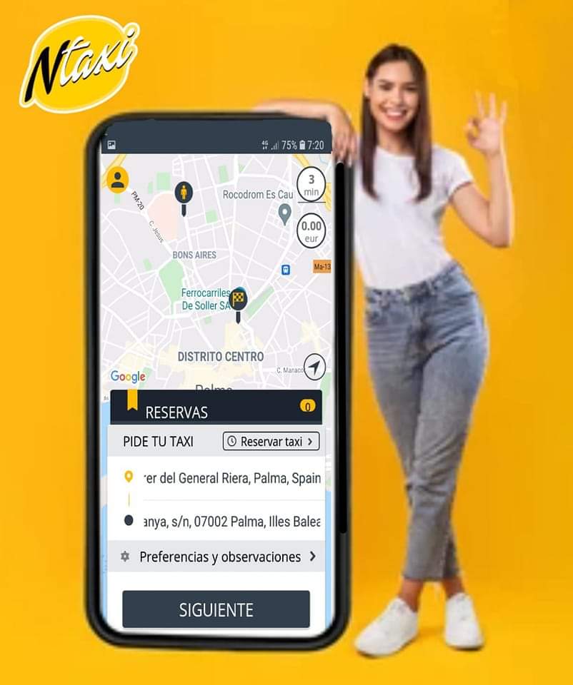 ¿De verdad que aún no conoces 😮 nuestra app Ntaxi 📲? 
Podrás Pedir y Reservar taxi de forma sencilla y recuerda que en cada trayecto ahorrarás 5% con nuestro monedero virtual . ntaxiapp.com 
🚖📲 bit.ly/1LMqCya 
🚖📲 apple.co/1KLjzpp