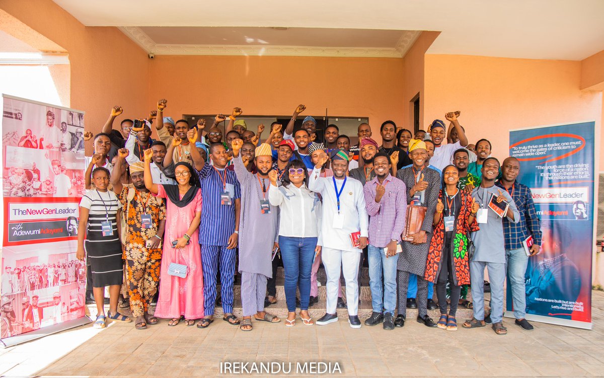 adewumiadeyemii's tweet photo. Last Saturday, we concluded another impactful edition of The NewGen Leader, themed "Empowering the Next Generation of Leaders," while also marking the start of mentoring for a new cohort.

This platform represents my unwavering commitment to equipping leaders and aspiring leaders with the tools necessary for strong, transformative leadership in our nation.

One of the most pressing challenges facing our nation is the lack of strong leadership. Through this initiative, we are bridging the gap by preparing a new generation of intentional leaders—those ready to change the narrative and embrace the responsibilities required for meaningful progress.

This mentoring initiative spans across various sectors, including but not limited to politics and governance, fostering leadership excellence in every field of endeavour.

A special thank you to our guest, Tomiwa Asaolu, and heartfelt appreciation to all participants for their dedication and contributions. Together, we are shaping a brighter and better future.

Mark your calendars! The next edition is coming up in January 2025. Stay tuned for further details right here.

Let’s continue this journey of transformation.

~ #Irekandu

#TheNewGenLeader #Leadership #Impact #NextGeneration