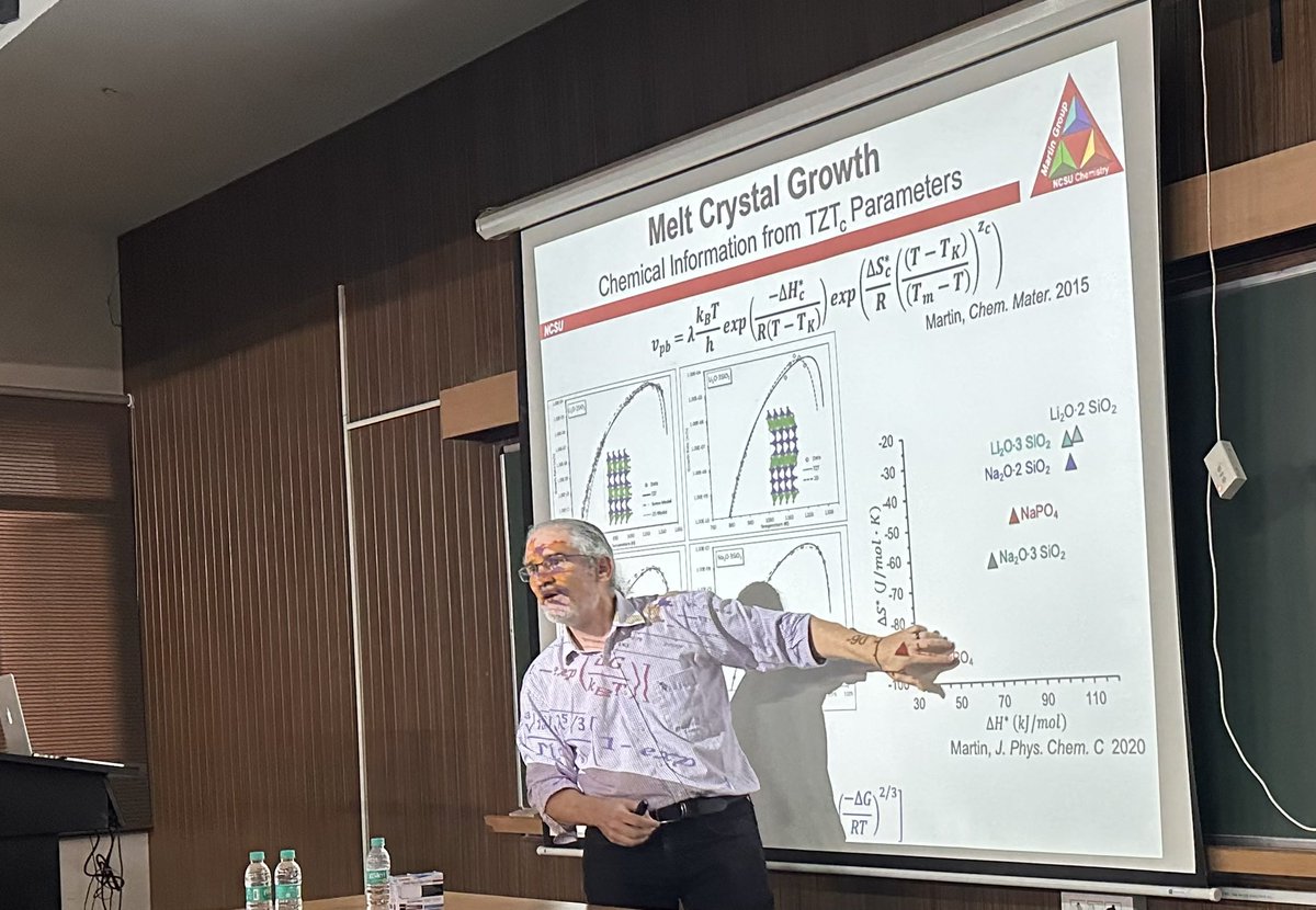 Prof. James Martin from <a href="/NCStateChem/">NC State Chemistry</a> delivered an intriguing lecture on growing crystalline materials at <a href="/DCS_IISERMOHALI/">Department of Chemical Sciences IISER Mohali</a> <a href="/IiserMohali/">IISER Mohali</a>