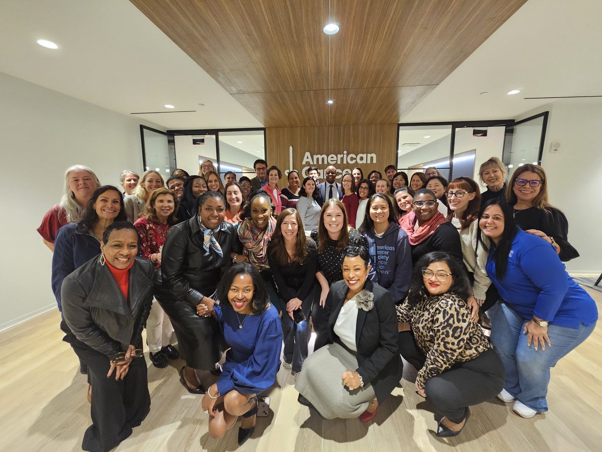 Great time with our ASPIRE Leadership Academy and Interim CEO Dr. Wayne Frederick! This group is laser focused on helping to end cancer as we know it, for everyone!