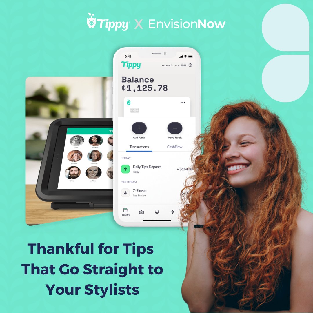 This Thanksgiving, show some gratitude to your hardworking stylists. With our Tippy integration, clients can send digital tips directly—making it easier to thank them for their amazing service! 🙌 #TippyThanks #GratefulStylist