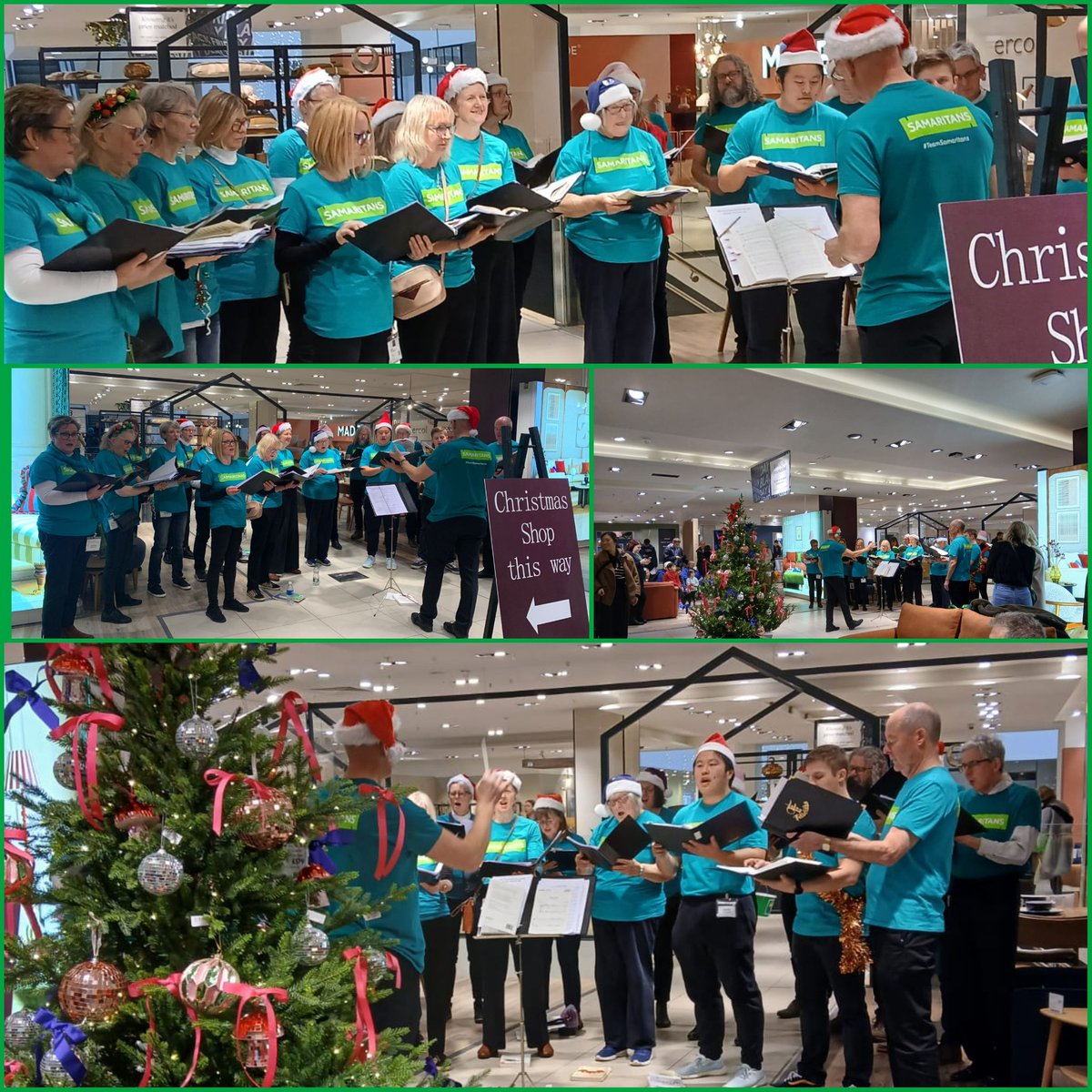 Redbridge Samaritans (@redbridgesams) on Twitter photo ππΆ Thank you to our amazing Samaritans Scratch Choir!
π The Choir sang their hearts out and customers and staff of <a href="/JohnLewisRetail/">John Lewis & Partners</a> Oxford Street donated over Β£1,100 to our Branch! A huge thank you to you!
π Our choir have raised over Β£5,000 for the Branch since May 2023! ππΆ Thank you to our amazing Samaritans Scratch Choir!
π The Choir sang their hearts out and customers and staff of <a href="/JohnLewisRetail/">John Lewis & Partners</a> Oxford Street donated over Β£1,100 to our Branch! A huge thank you to you!
π Our choir have raised over Β£5,000 for the Branch since May 2023!