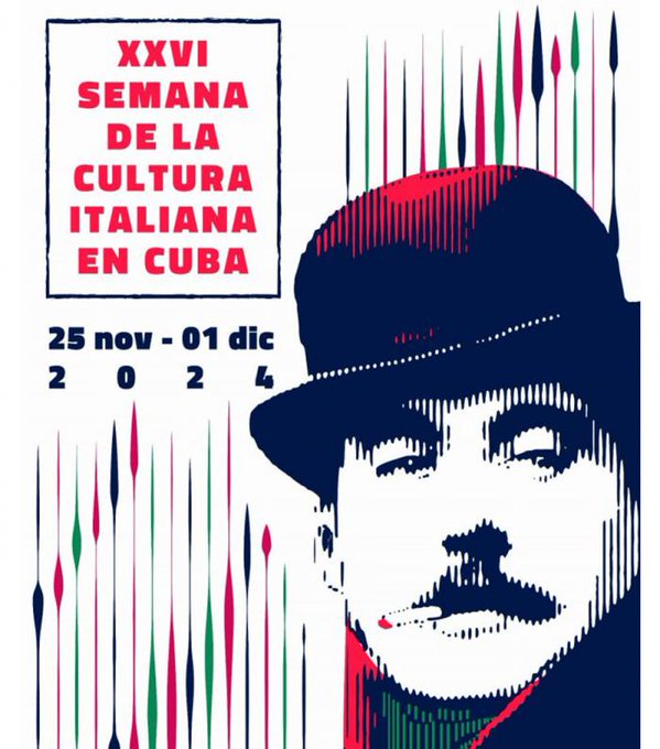 La Semana de la Cultura Italiana 🇮🇹 en #Cuba 🇨🇺 arrancará con el VIII Seminario histórico sobre emigración y presencia en la isla caribeña en el Palacio del Segundo Cabo

Más en #PrensaLatina 
🔗prensa-latina.cu/2024/11/25/sem…
