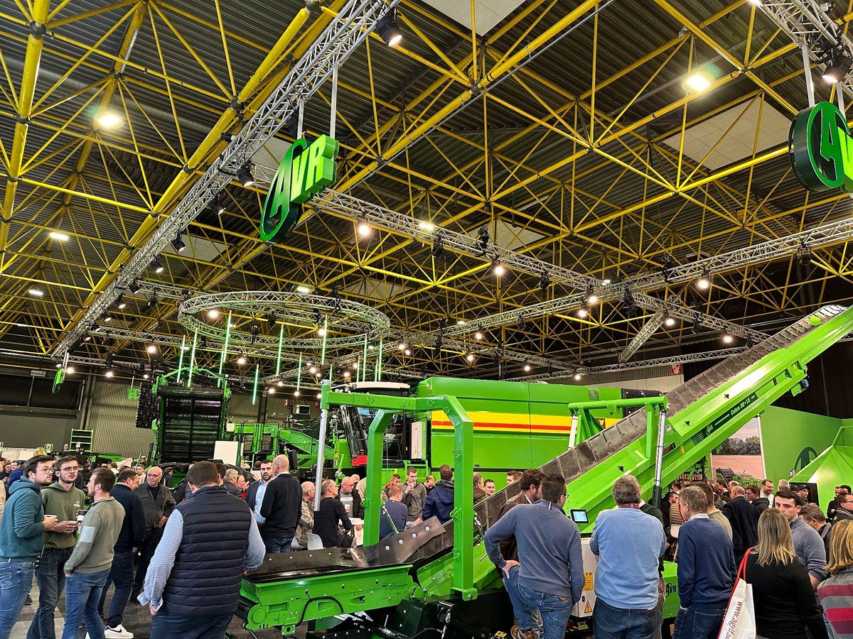 Enjoyed being at Interpom today! Lots of people and potato focussed equipment