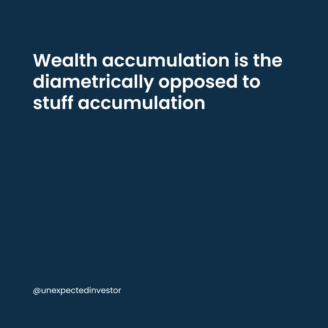 unexpectinvest's tweet image. Which do you accumulate more of? #buildingwealth #FinancialSuccess #consumeless #investingmindset #gooddecisions