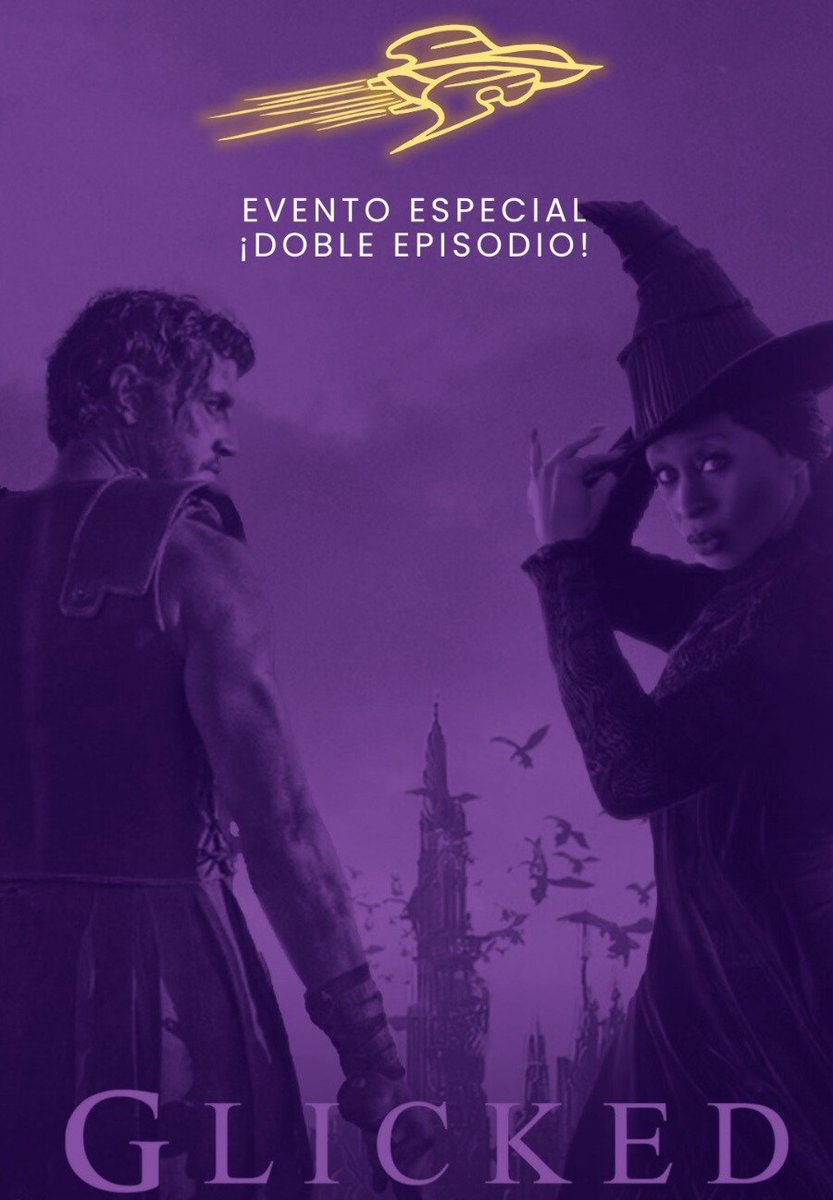 lanaveportal's tweet image. 🚀 MUNDO EXTRAÑO: Evento especial doble episodio #Glicked 

¡Choque de titanes! Mundo Extraño y la Pink Room cabeza a cabeza para analizar dos estrenos clave de este fin de año #GladiatorII y #Wicked 

Activen sus notificaciones para escucharlo primero:
open.spotify.com/show/4gwcAqIcK…