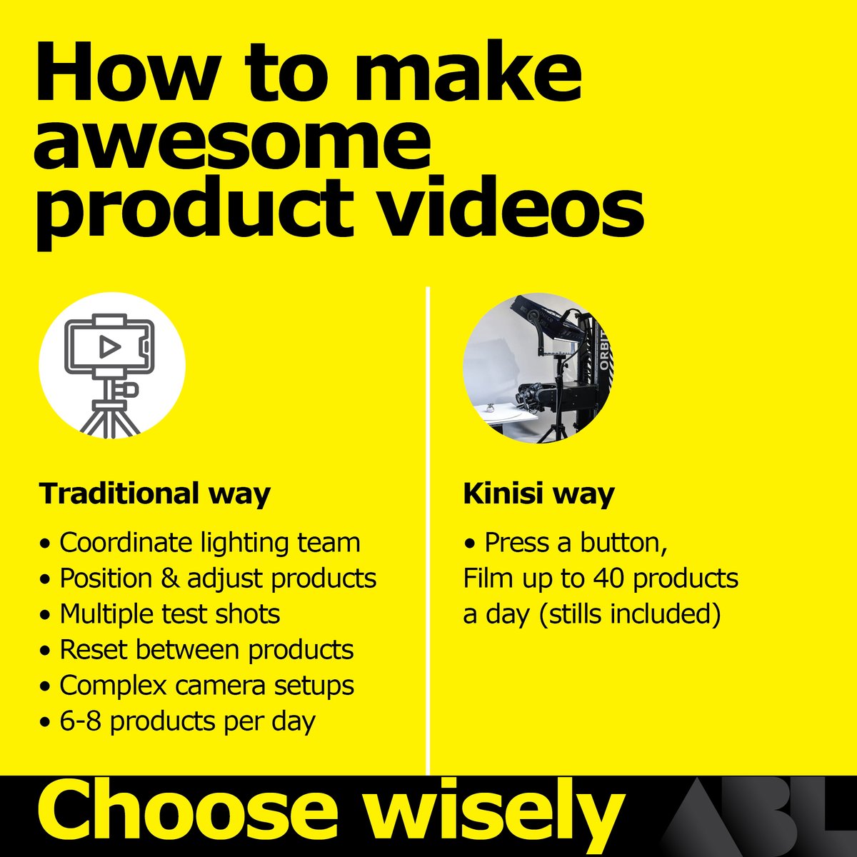 Need product shots for Christmas?
Skip the film crew hassle. Our KINISI robot films 40+ products in a day - with photos included. Fast, professional, affordable. ablfilms.com/kinisi/
Book now!
#productphotography #ecommerce #cyprus