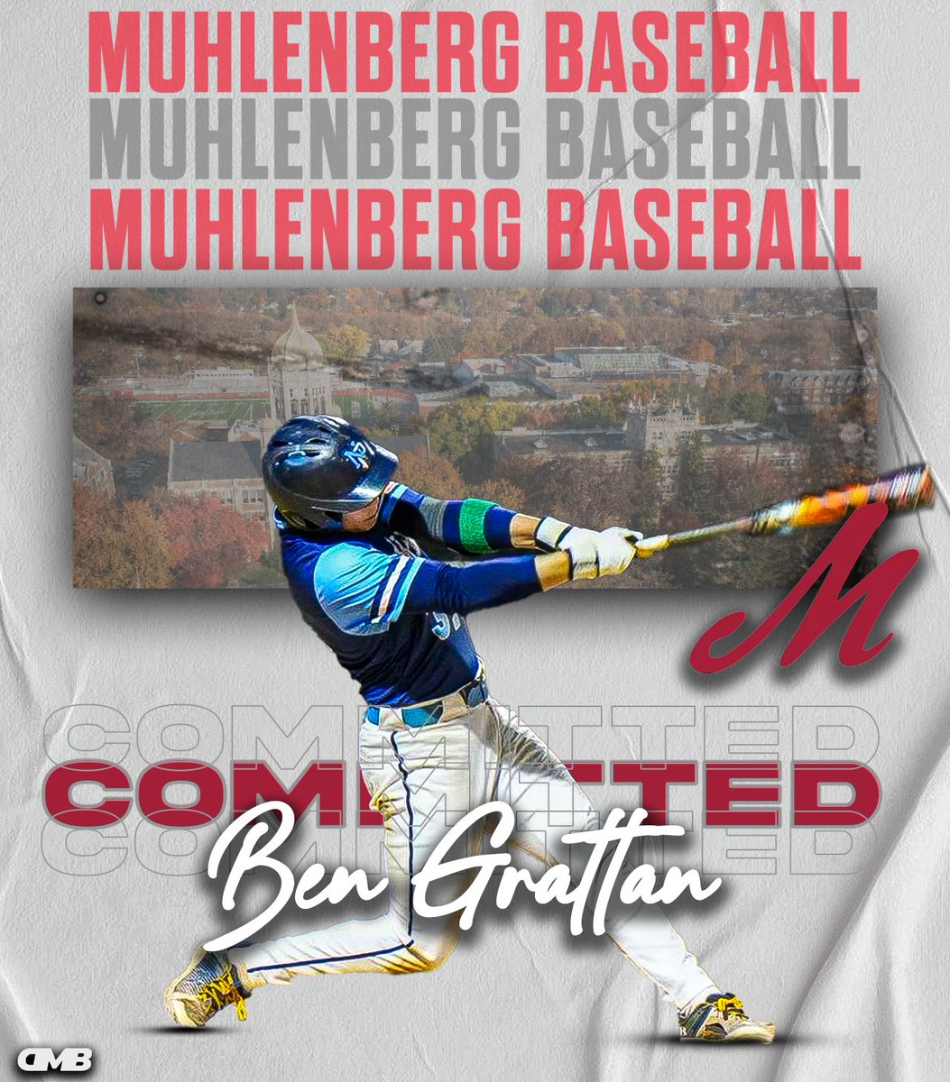 Ben Grattan (@bengrattan934) on Twitter photo I am excited to announce I will be furthering my academic and athletic career at Muhlenberg College. Thank you to all my family, friends, and coaches who have helped me get to this point. Go Mules!
Thank you:
<a href="/NPKnights/">NPKnightsBaseball</a>
<a href="/BaseballUPhilly/">Baseball U PA-Philly</a>
<a href="/mulesbsb/">Muhlenberg Baseball</a>
<a href="/CoachViolante/">Pete Violante</a> I am excited to announce I will be furthering my academic and athletic career at Muhlenberg College. Thank you to all my family, friends, and coaches who have helped me get to this point. Go Mules!
Thank you:
<a href="/NPKnights/">NPKnightsBaseball</a>
<a href="/BaseballUPhilly/">Baseball U PA-Philly</a>
<a href="/mulesbsb/">Muhlenberg Baseball</a>
<a href="/CoachViolante/">Pete Violante</a>