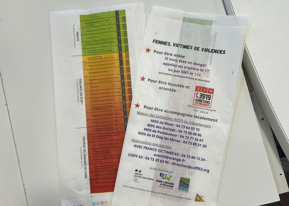 [#25Novembre] 

Présentation des sacs à pharmacie pour la prévention des violences conjugales, à la Pharmacie de la Source à Volvic, dans le cadre du REseau de PROtection des Femmes victimes de violences de l'arrondissement de Riom en partenariat avec le SMAD des Combrailles,