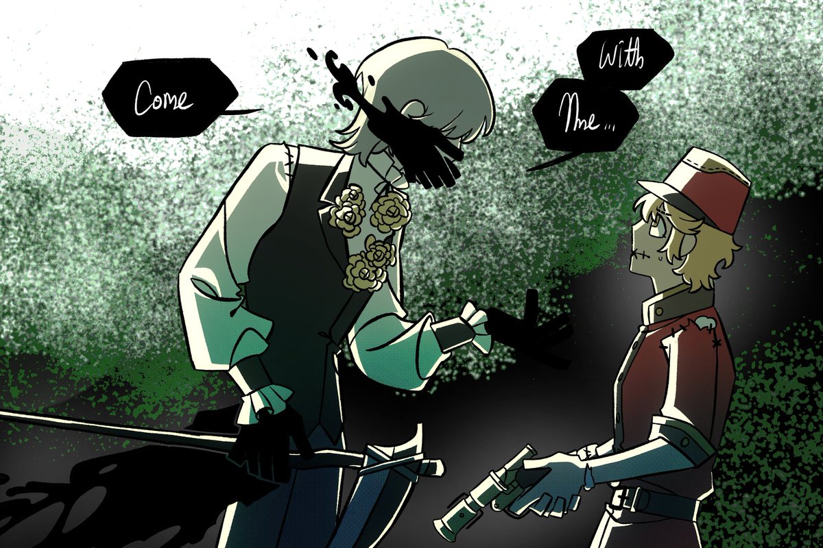 jangamza's tweet photo. what will happen if Victor follows him? #IdentityV #AesVic #VictorGrantz https://t.co/bVET3C74Pn