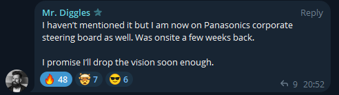 ArtOfSingblade's tweet photo. $DAG Co-founder on Panasonic corporate steering board. 🤯 https://t.co/1FlJ3xoJCm