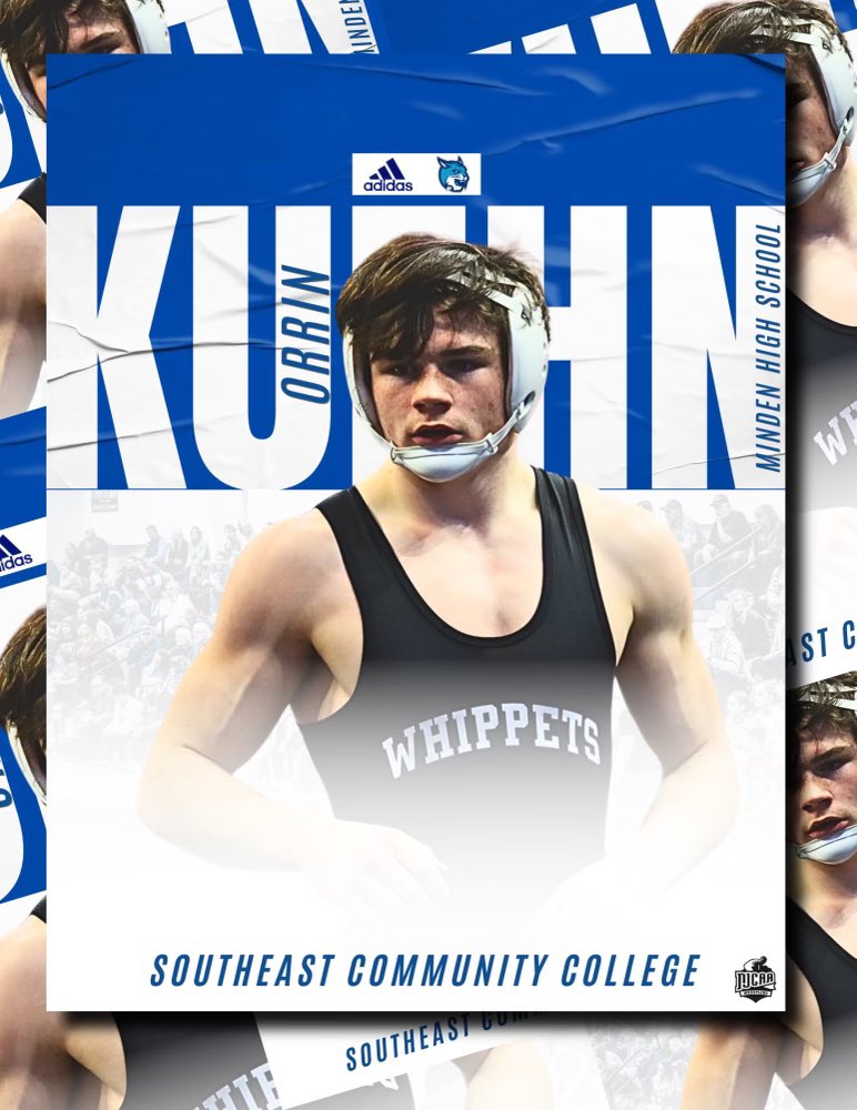SCC_wrestling's tweet photo. We’re thrilled to welcome Orrin Kuehn to the 25-26 class! His current pedigree includes impressive performances of 5-3-1st in state for Minden, NE. Orrin is a hard-nosed wrestler who embodies the SCC spirit perfectly. Let’s give him a warm welcome to the Den! https://t.co/0Kp9GZmrTR
