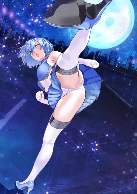 おはようございます(#^.^#)すぅ～ぱぁ～っきぃ～～～～っくあくまでもウワサですが英雄マーキュリーの娘マーキュリーNEOの凛ちゃん母同様に負けず嫌いです#ハイキック 